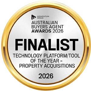 Australian Buyers Agent Awards 2026 — Finalist, Technology Platform/Tool of the Year, Property Acquisitions
